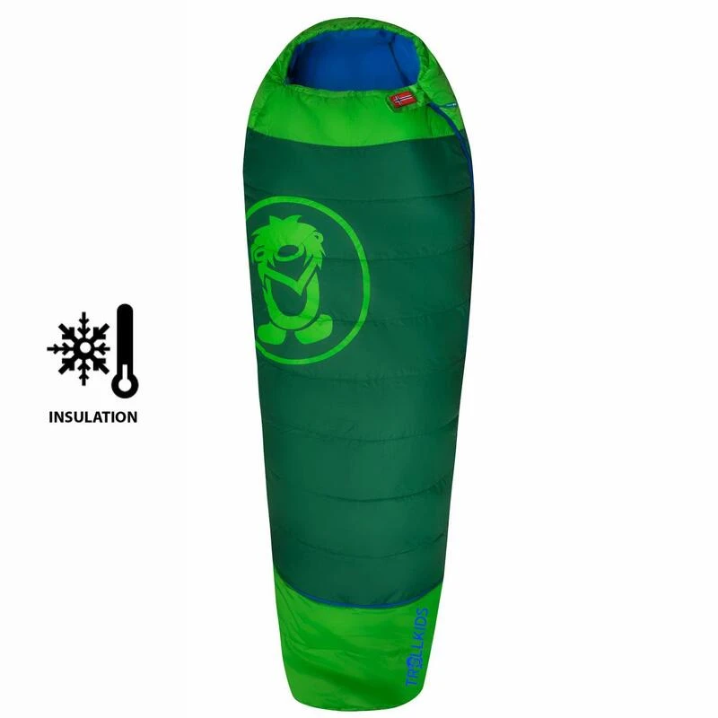 Sac de couchage pour enfants Fjell Dreamer Vert foncé / Bleu moyen TROLLKIDS Sac De Couchage Pour Enfants Fjell Dreamer Vert Foncé / Bleu Moyen -Camping En Plein Air Boutique sac de couchage pour enfants fjell dreamer vert fonce bleu moyen 4