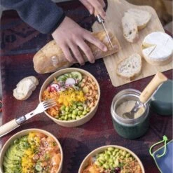 Set Complet Opinel Picnic+ - Opinel N°8 + Embouts Cuillère Et Fourchette -Camping En Plein Air Boutique set complet opinel picnic opinel n8 embouts cuillere et fourchette 4