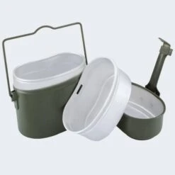Set De Batterie De Cuisine & Couverts De Camping | Aluminium & Inox -Camping En Plein Air Boutique set de batterie de cuisine and couverts de camping aluminium and inox 2