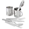 Set De Couverts De Camping & Tasse Thermique Inox | 2 Personnes -Camping En Plein Air Boutique set de couverts de camping and tasse thermique inox 2 personnes