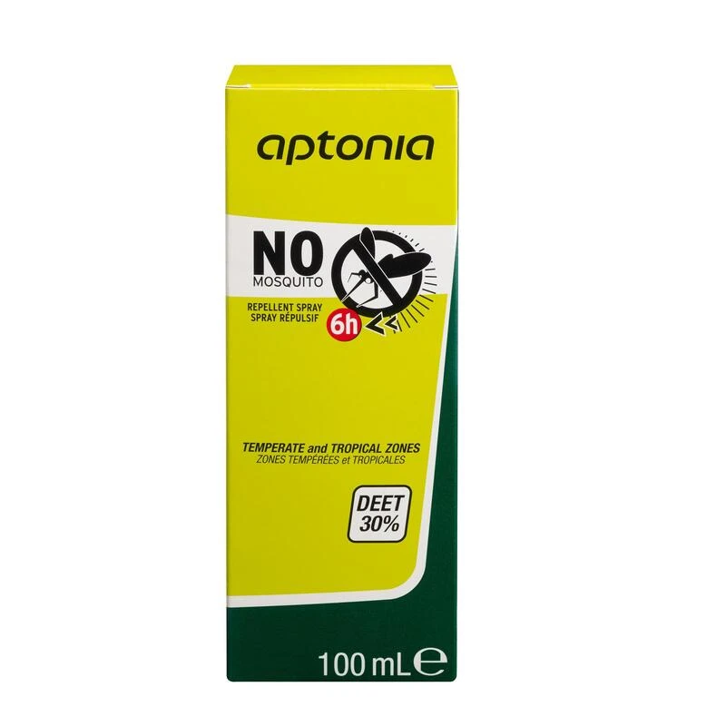 Spray anti insectes DEET 30% - Aptonia - 100 ml Spray Anti Insectes DEET 30% - Aptonia - 100 Ml -Camping En Plein Air Boutique spray anti insectes deet 30 aptonia 100 ml 1