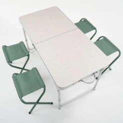 Quechua TABLE DE CAMPING PLIANTE - 4 TABOURETS - 4 À 6 PERSONNES 6 Quechua TABLE DE CAMPING PLIANTE - 4 TABOURETS - 4 À 6 PERSONNES -Camping En Plein Air Boutique table de camping pliante 4 tabourets 4 a 6 personnes 4