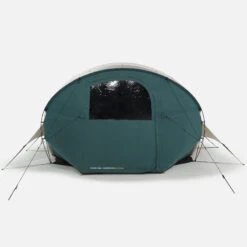 Quechua Tente Bulle De Camping - AirSeconds Skyview Polycoton - 2 Personnes - 1 Chambre -Camping En Plein Air Boutique tente bulle de camping airseconds skyview polycoton 2 personnes 1 chambre 6