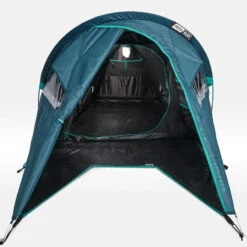 Quechua Tente De Camping - MH100 XL - 2 Places - Fresh & Black -Camping En Plein Air Boutique tente de camping mh100 xl 2 places fresh and black 5