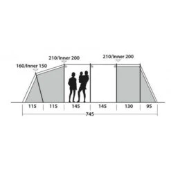 Tente De Camping Outwell Winwood 8 -Camping En Plein Air Boutique tente de camping outwell winwood 8 3