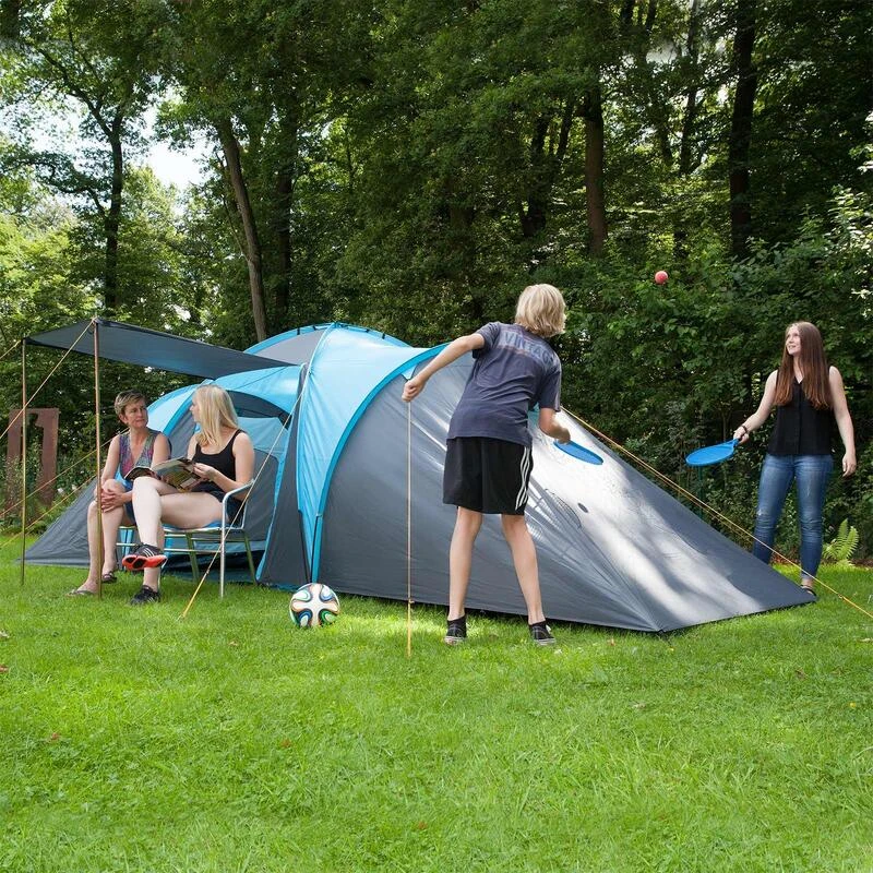 Tente dôme familiale Hammerfest 6 - Camping - 6 personnes - 2 cabines Tente Dôme Familiale Hammerfest 6 - Camping - 6 Personnes - 2 Cabines -Camping En Plein Air Boutique tente dome familiale hammerfest 6 camping 6 personnes 2 cabines 5