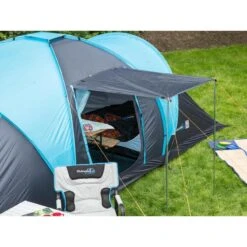 Tente Dôme Familiale Hammerfest 6 Protect - Sol Cousu - 6 Personnes - 2 Cabines -Camping En Plein Air Boutique tente dome familiale hammerfest 6 protect sol cousu 6 personnes 2 cabines 2