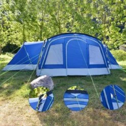 Tente Familiale Dôme Nimbus 12 - Camping - 12 Personnes - 3 Cabines 7 Tente Familiale Dôme Nimbus 12 - Camping - 12 Personnes - 3 Cabines -Camping En Plein Air Boutique tente familiale dome nimbus 12 camping 12 personnes 3 cabines 5