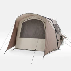 Quechua Tente Gonflable De Camping - AirSeconds 4.2 Polycoton - 4 Personnes - 2 Chambres -Camping En Plein Air Boutique tente gonflable de camping airseconds 42 polycoton 4 personnes 2 chambres 6