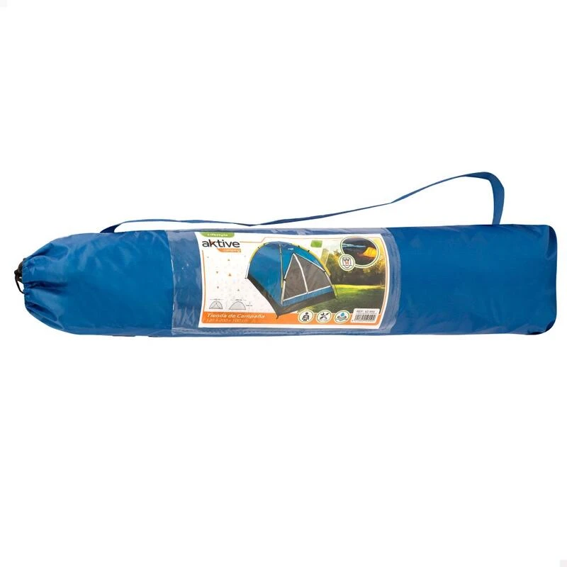 Tente pour 2 personnes 200x120x100 cm couleur bleue Aktive Tente Pour 2 Personnes 200x120x100 Cm Couleur Bleue -Camping En Plein Air Boutique tente pour 2 personnes 200x120x100 cm couleur bleue 3