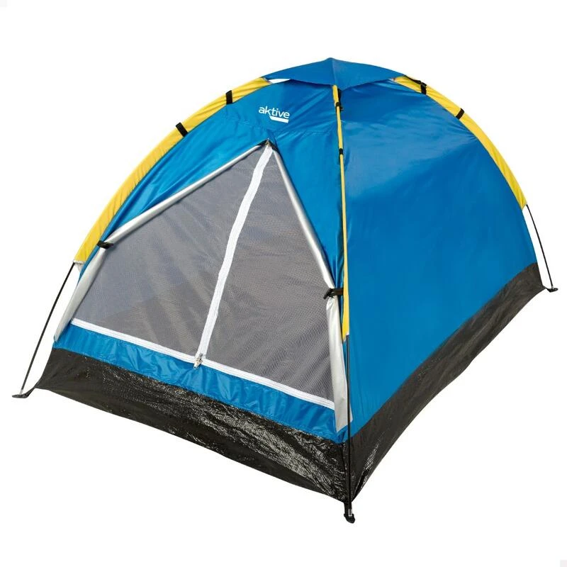 Tente pour 2 personnes 200x120x100 cm couleur bleue Aktive Tente Pour 2 Personnes 200x120x100 Cm Couleur Bleue -Camping En Plein Air Boutique tente pour 2 personnes 200x120x100 cm couleur bleue