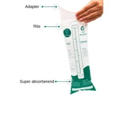 Toilette D'urgence Jonhy Wee, 3 Pièces -Camping En Plein Air Boutique toilette durgence jonhy wee 3 pieces 3